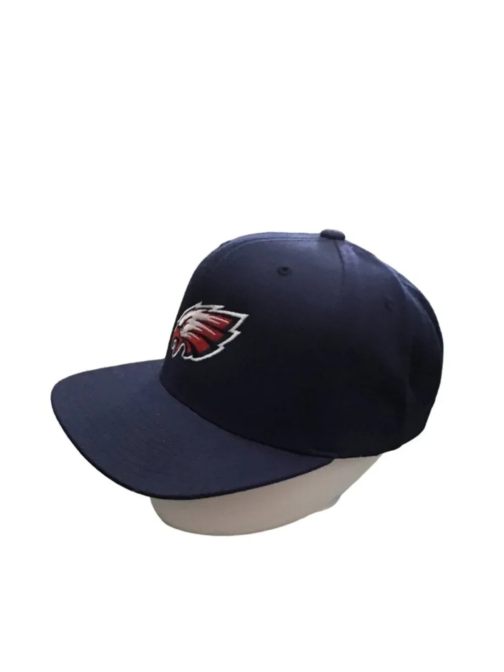 EAGLES MEN NAVY TEAM LOGO SNAP BACK HAT